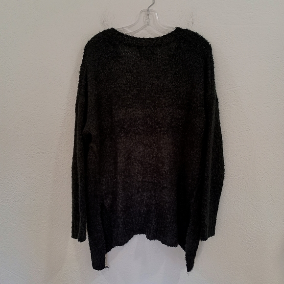 Heimish Black Popcorn Knit Tunic Sweater - Picture 2 of 4